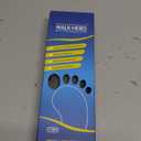 Plantar Fasciitis Feet Insoles Arch Supports Orthotics Inserts Relieve Flat Feet, High Arch (Mens 5-5 1/2 | Womens 7-7 1/2) (Gray)