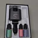 Retractable Car Charger USB C Fast Charging 120W, Car Accessories Cigarette Lighter Adapter with Aromatherapy Starlight, Car Charger iPhone16 15 14 13 12 11 Essentials Gifts for Traveler, Men, Women