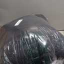 JOLLYVOGUE Queen Comforter Set, Ultra-Soft Bed in a Bag Queen Size 7 Pieces, Oeko-TEX Certified Bedding Set with Down Alternative Comforter, Sheets, Pillowcases & Shams, Black