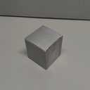 Elegance Wedding Ring Box with Double Rings,Silver