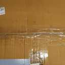 Decor Therapy Round Pouf Ottoman Footrest, Natural Jute Woven, Boho Pouf, Bohemian Style Casual Seating for Living Room, Bedroom, Patio Decor 19"x 19"x 10.5"