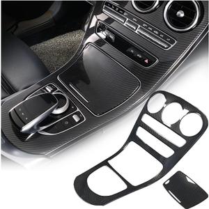 Center Console Gear Shift Panel Cover for Mercedes Benz C W205 2015-2018