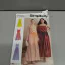 Simplicity SS3131AA Misses' Fitted Dress Sewing Pattern Packet, Design Code S3131, Sizes 10-12-14-16-18