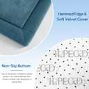 Baby Play Mat for Floor Nursery Rug Muscle Mat Area Rug Playroom Rug 59"x79" Playpen Mat Memory Foam 1.3" Thick Crawling Mat for Babies,Toddlers, Infants, Kids,Indigo