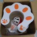 2-Pack Cat Scratcher Toy - Magic Organ Cat Scratching Board with Bell Balls for Indoor Cats, Interactive Cardboard Cat Toy Scratcher, Furniture Protection