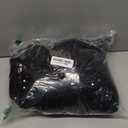 Cololura Women Sexy Sequin One Shoulder Mermaid Formal Party Cocktail Gowns Bodycon Evening Maxi Dress (Large, Black)