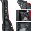 Tail Light Left Side Outer Halogen Replacement for CRV 2007-2011 Rear Brake Lamp HO2800173, 33551SWAA02