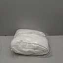 Cuffbow 100 Pcs Disposable Tummy Liners for Sweat Cotton Soft Absorber Pads Plus Size Cotton Under Belly Sweat Liners Belly Pad Band for Skin Rash White