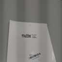 Mudder 19.7 Inch Christmas Star Paper Lantern 7 Pointed Christmas Window Lantern with 10 LED Light Strings Hanging Pendant Xmas Tree Ornaments for Holiday Decor Home(Trendy,Gold)