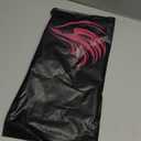 Silver Grey Long Straight Wig for Women Cosplay Ash White Wig Glueless Lace Front Wigs for White Women Long Wig Heat Resistant Colored Wig Daily(Syhthetic 24 Inches)