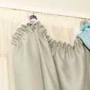 ibasenice 12 Pcs Christmas Shower Curtain Hooks, Cute Snowman Rust Proof Shower Curtain Rings, Resin Stainless Steel Xmas Decorative Hangers for Winter Holiday Bathroom Farmhouse Home Decor