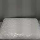 Sealy Molded Bed Pillow for Pressure Relief, Adaptive Memory Foam with Washable Knit Cover, Standard, 16x24x5.75 Inches, White, Grey