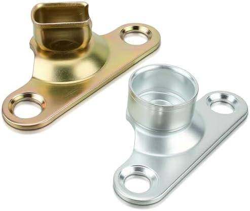 Topkidame 1 Pair Tailgate Hinge Left and Right Side Compatible with Ford F150 F250 F350 F450 Ranger, Replaces E7TZ99430B38A E7TZ99430B39A