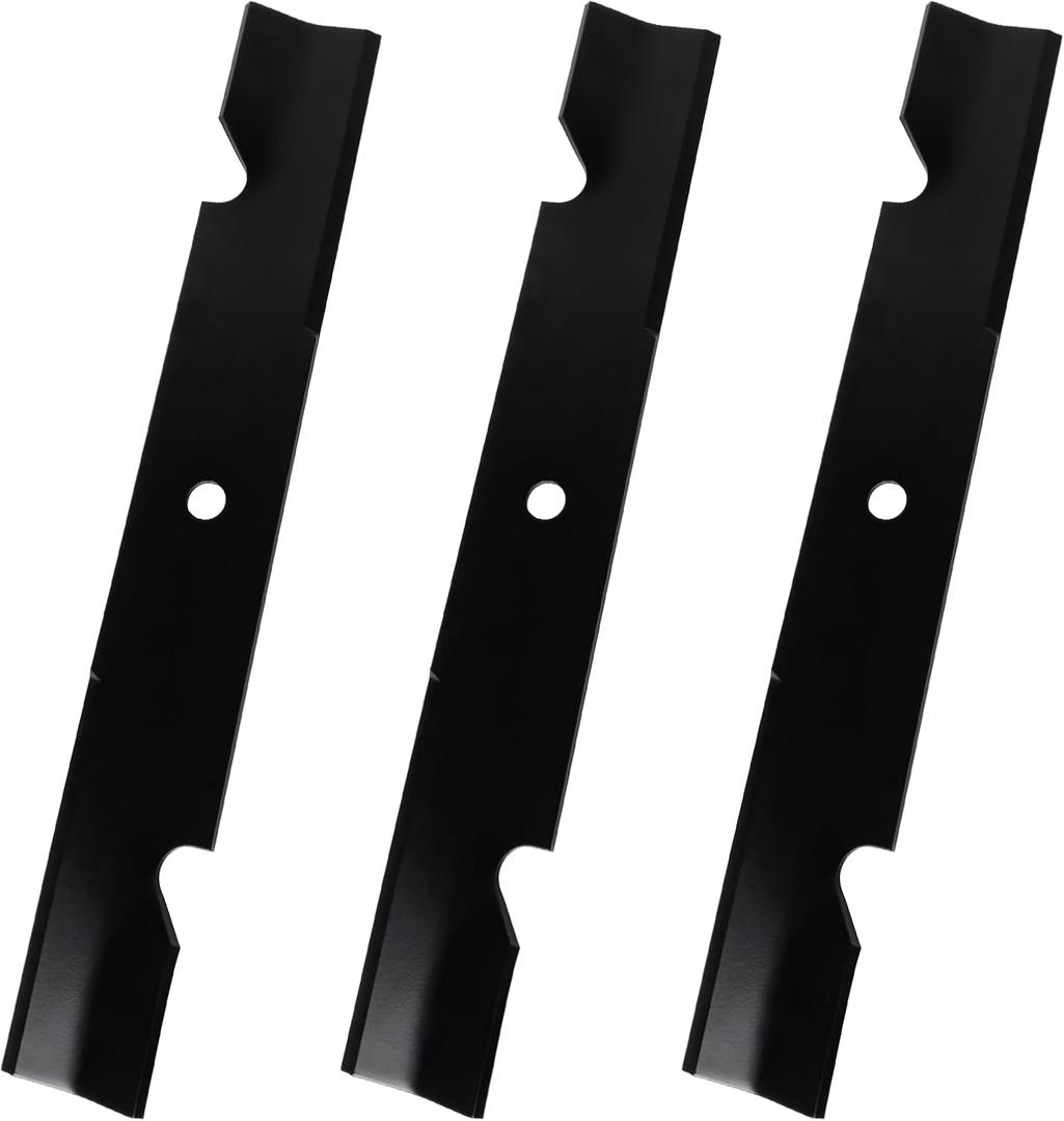 105-7781-03 Mower Blade Compatible with to ro 52" Deck, Hi Flow Blade Fit for 30099 30694 74237 74539 74943 79559, Replaces 108-1117 110-0409 105-7781, 3 Pack