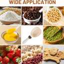 Digital Measuring Spoon Scale, Food Measuring Scoop Scale, Food Weight Scale Grams and Ounces, Polygons Measuring Spoon, ABS Kitchen Weight Scale for Food with LCD Screen, High Precision