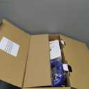 Little Shark Pool Vacuum for Above Ground Pool, Hot Tub Vacuum with a 60w Motor,18 Gal/Min Powerful Suction, Compact & Light Pool Vacuum with 5000mAh Battery, 1h Running Time (white)