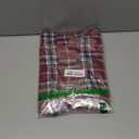 Kuoser Waterproof Dog Coat, Reversible Dog Jacket for Large Dogs, Adjustable Durable Doggie Winter Coat for Groowing Puppies Warm Puppy Cold Weather Apparel, Red L, Pack of 1