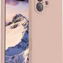 Magnetic for iPhone 17 Case, Compatible with MagSafe, [Integrated Silicone Camera Control Button] [Camera Protection] Anti-Scratch Microfiber Lining Phone Case, 6.3", Pinksand