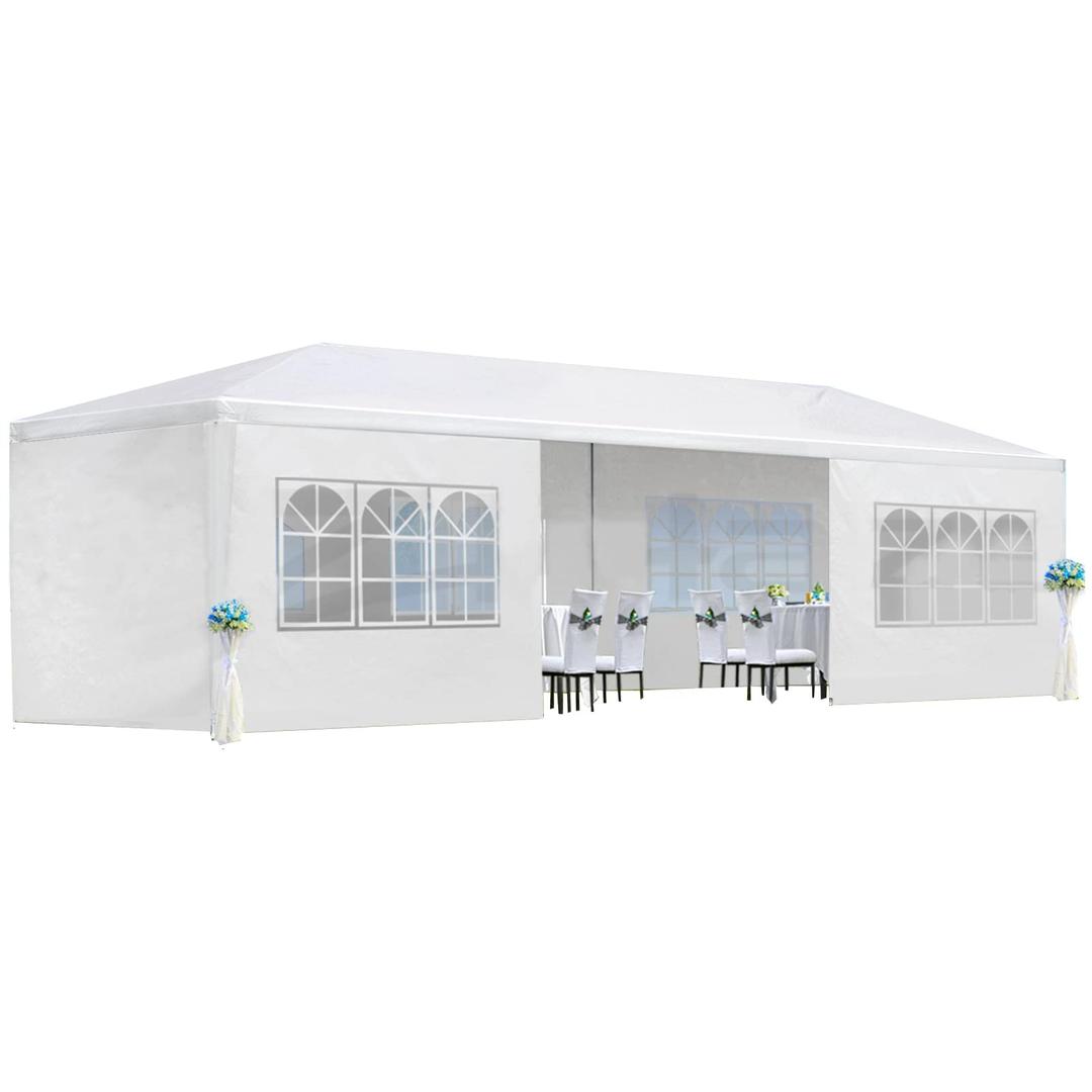 Garvee 10'x30' Party Tent, Outdoor Wedding Canopy Tent