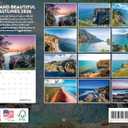 5 x Wild Beautiful Coastline Calendar 2026 Monthly Wall Calender 12 Month | American Made In The USA