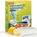 Dishwasher Detergent Sheets 100 Loads,Eco Friendly Dishwasher Detergent Plastic-Free Washer Sheets Alternative (Lemon)