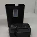 Bonsaii 10-Sheet Cross Cut Paper Shredder, 5.5 Gal Home Office Heavy Duty Shredder for Credit Card, Staple, Clip with Transparent Window(C209-D)