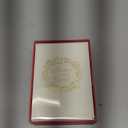 Graphique Peace on Earth Cards | Pack of 15 Cards with Envelopes | Christmas Greetings | La Petite Noel Collection | Embossing and Gold Foil Accents | Blank Inside | Boxed Set | 3.25" x 4.75"