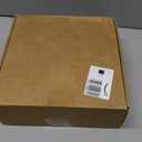 Maysing Flocked Christmas Wreaths for Front Door 13.7 Inch with 20 LED Lights Artificial Snow Spruce Christmas Wreath for Indoor Outdoor Wall Window Fireplace Table Centerpiece Winter Holiday Decor