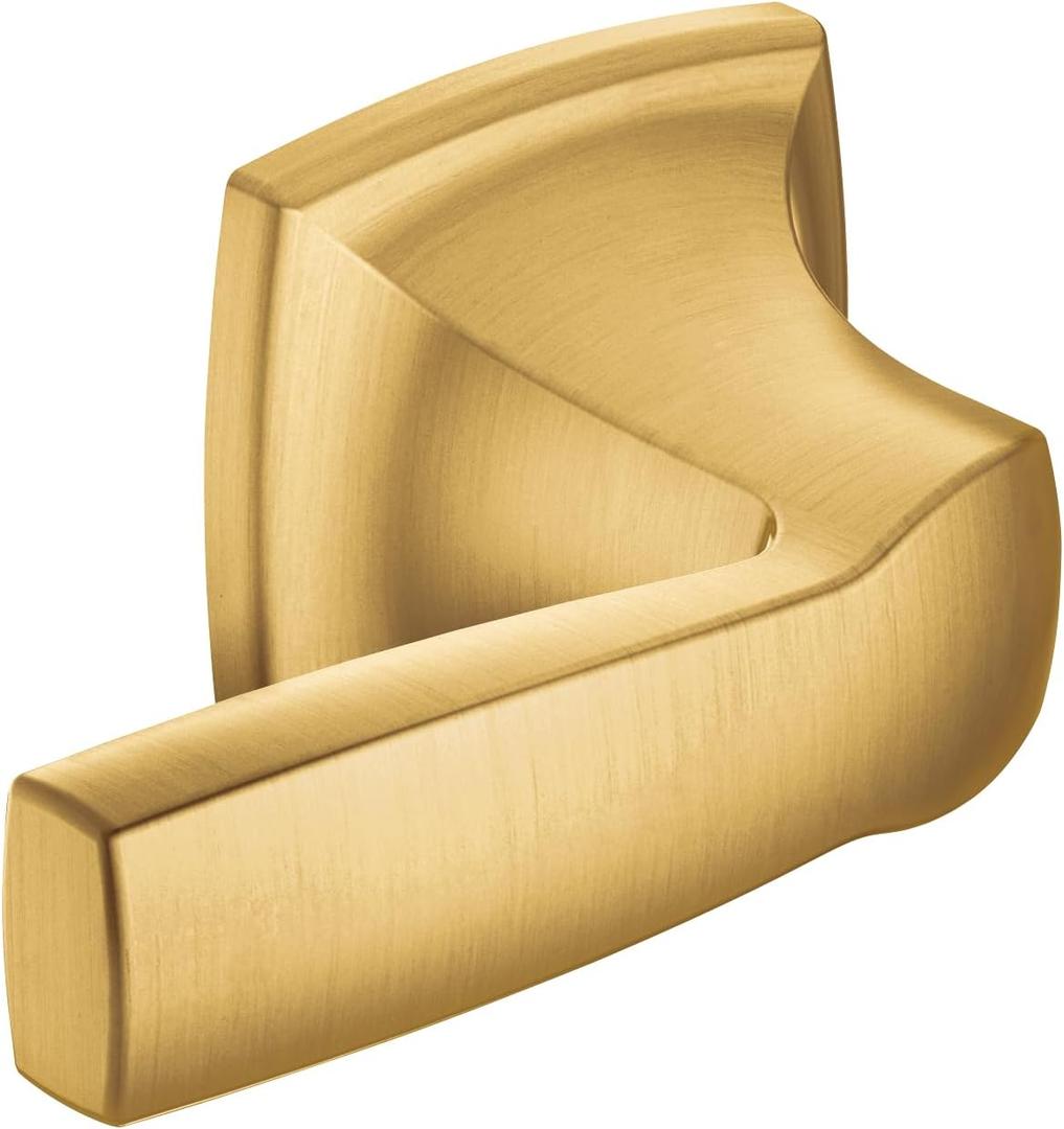 Moen Voss Brushed Gold 2.97" Decorative Metal Toilet Tank Flush Lever, YB5101BG
