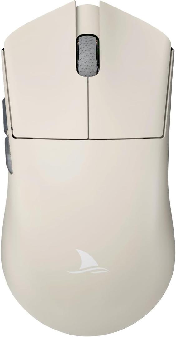 Darmoshark M3 Wireless Gaming Mouse,Tri-Mode 2.4G/USB-C/Bluetooth Mouse Up to 26000DPI,PAW3395 optical sensor Lightweight 58g,5 programmable button 500MAh Battery Life,Computer Mouse for Laptop,PC,Mac (Pink)