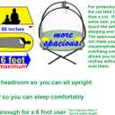 SANSBUG Screen Tent for One Person (Instant Pop up, Strong No-See-um Mesh, Durable Tarp Floor)