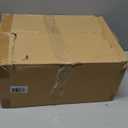 Clear Storage Bin with Lid 3 Pack Stackable & Sturdy Plastic Multifunctional Folding Storage Bins for Bedroom, Living Room, Study,Room, 23 QT Folding Box with Magnetic Door (White)