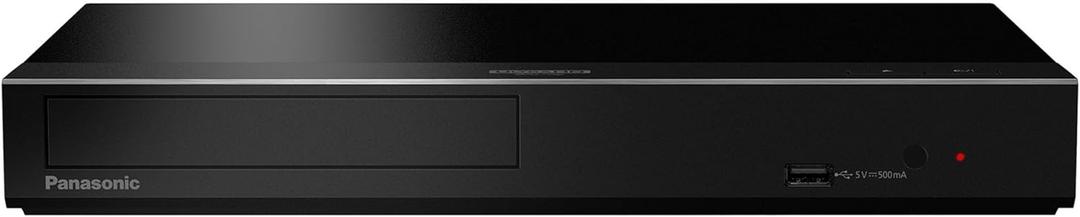 Panasonic Premium 4K Blu Ray Player, UHD DVD Blu Ray Player with Hi-Res Sound, 4K VOD Streaming, HDR10+ and Dolby Vision, DP-UB450 (Black)