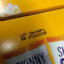 SkinnyPop Popcorn, White Cheddar, Whole Grain, Dairy-Free Snack, 0.65oz (6 Boxes, 6 Bags per Box)