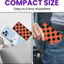 8-in-1 Mini Travel Board Games Set, Magnetic Checkers Game with Folding Magnet Board, 4 in a Row Game, 5.2'' Compact Design Ideal for Family/Road Trip/Travel/Camping Party, Included Storage Bag