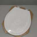 BEMIS 500EC 390 Toilet Seat with Easy Clean & Change Hinges, 1 Pack Round, Cotton White
