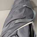 Foldable Baby Playpen Portable Travel Play Yard, Dark Gray, Size: 50"x50"