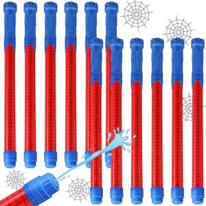 12 Pack Spider Water Blaster 15.75 in Water Shooter Blasters  Party Favors for Kids Summer Birthday Outdoor Swimming Pool Backyard Beach Summer Games