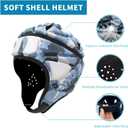Soft Flag Football Helmet 7v7 Rugby Padded Headguards Protective Gear for Youth Kids