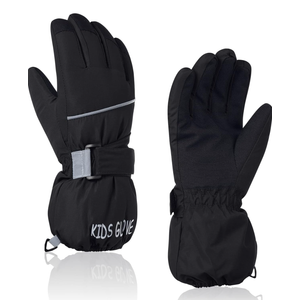 American Trends Kids Waterproof Winter Gloves Warm Snow Gloves Boys Girls Ski Gloves Toddler Mittens Windproof, 11-14