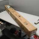 Blissun 9' Outdoor Patio Umbrella, Outdoor Table Umbrella, Yard Umbrella, Market Umbrella with 8 Sturdy Ribs, Push Button Tilt and Crank (Dark Green)