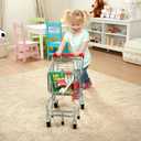 Melissa & Doug Toy Shopping Cart, 20.2 x 15.0 x 14.0