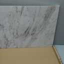 Magnetic Dry Erase Board - 24'' x 18'' Decorative Magnetic Board for Wall - White Board - Magnet Board Display Board - White Marble