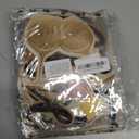 DARUNAXY 50th Birthday Party Decorations for Men Women, Vintage Back in 1975 Banner, Black 50 Number Balloons & Cake Topper, Vintage 1975 50 Birthday Honeycomb Hanging Swirl Confetti Balloons(28PC)