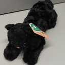 Weighted Stuffed Animals Cat, Plushies Black Cat, Cat Plush Toy with Himalayan Salt for Warmth & Comfort, Cute Soft Kitten Doll Gift for Boys, Girls, Women, 1.5 LBs