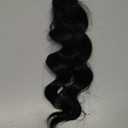 HSLHDI Claw Clip Ponytail Extension,20 Inch Black Curly Wavy Ponytail Claw Clip in Hair Extension for Women Fluffy Natural Looking Synthetic Hairpiece for Daily Use(20 Inch,Black) : Beauty & Personal Care