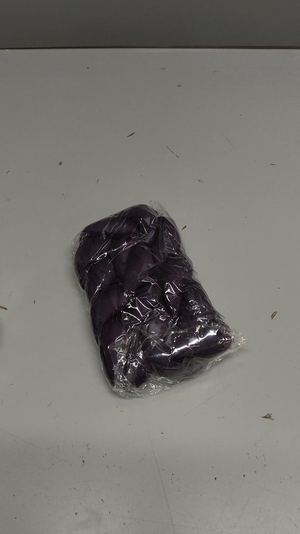 4 Pack Pack Dark Purple Cheesecloth Table Runner 10Ft, Christmas Table Runner 21.5 X 120 inch, Semi Sheer Cheese Cloth Fabric Boho Table Runner Bulk for Christmas Decorations,Bridal Shower,Wedding