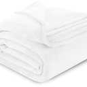 Utopia Bedding White Fleece Blanket Queen Size Lightweight Fuzzy Soft Anti-Static Microfiber Bed Blanket