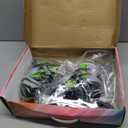 Gonex Inline Skates for Girls Boys Kids, Adjustable Skates Outdoor Blades Inline Roller Skates for Children Teens Women with Light Up Wheels for Indoor Outdoor Backyard Skating, Green Small (S - Little Kids (11C-1Y))