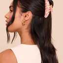 HAIMEIKANG 3 PCs Fruit Hair Claw Clips for Women - Non Slip Strong Hold Cute Non-slip Stylish Accessories for Thick Thin Hair (Strawberry Hair Clips)